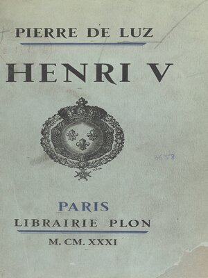 cover image of Henri V